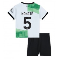 Liverpool Ibrahima Konate #5 Auswärts Trikotsatz Kinder 2023-24 Kurzarm (+ Kurze Hosen)